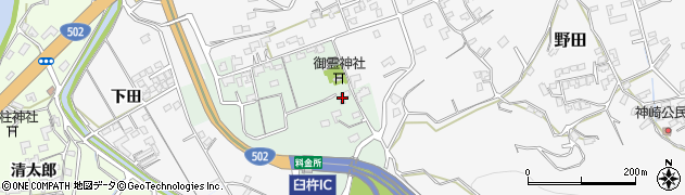 大分県臼杵市野村638周辺の地図