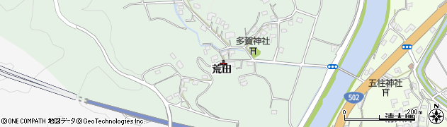大分県臼杵市前田374周辺の地図