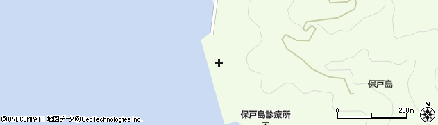 大分県津久見市保戸島754周辺の地図