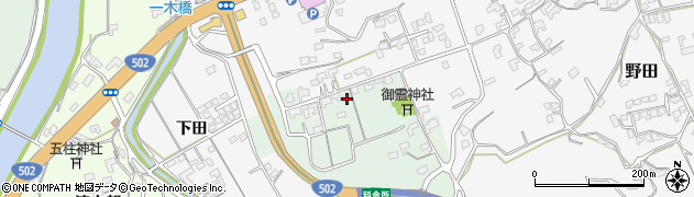 大分県臼杵市野村665周辺の地図