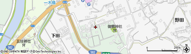大分県臼杵市野村654周辺の地図