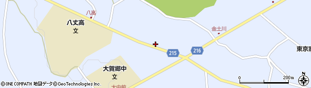 中濱周辺の地図