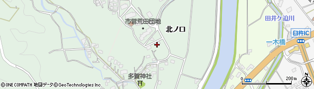 大分県臼杵市前田434周辺の地図