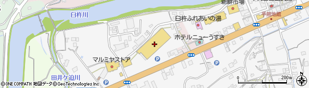 ＨＩヒロセスーパーコンボ臼杵店周辺の地図