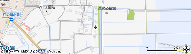 福岡県みやま市高田町江浦159周辺の地図