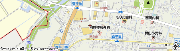 大村クリーニング店周辺の地図
