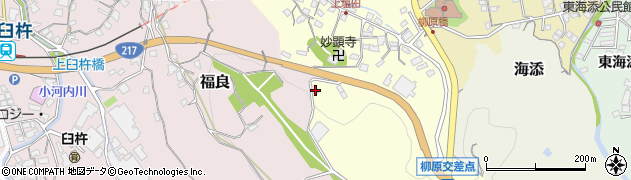 大分県臼杵市上塩田590周辺の地図