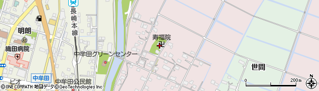 寿福院周辺の地図