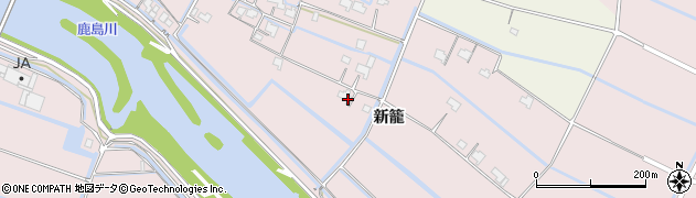 佐賀県鹿島市新籠2430周辺の地図