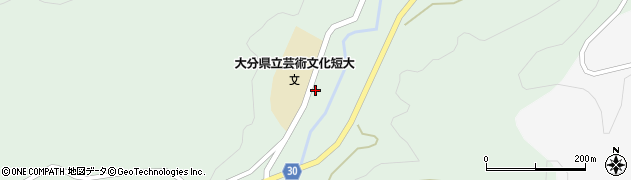 大分県竹田市直入町大字上田北2011周辺の地図