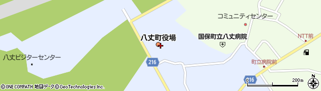 東京都八丈町（八丈島）周辺の地図