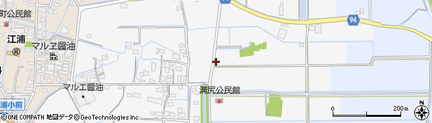 福岡県みやま市高田町江浦60周辺の地図