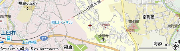 大分県臼杵市二王座624周辺の地図
