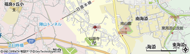 大分県臼杵市上塩田496周辺の地図