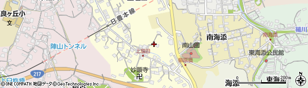 大分県臼杵市二王座399周辺の地図