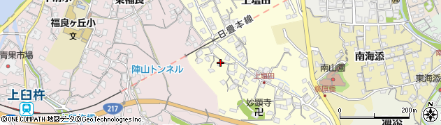 大分県臼杵市上塩田551周辺の地図