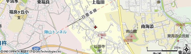 大分県臼杵市二王座440周辺の地図