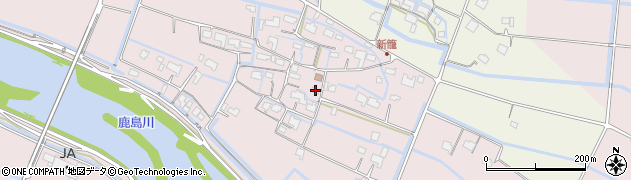 佐賀県鹿島市新籠2383周辺の地図