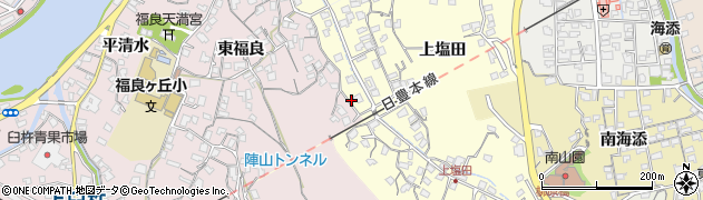 大分県臼杵市二王座477周辺の地図