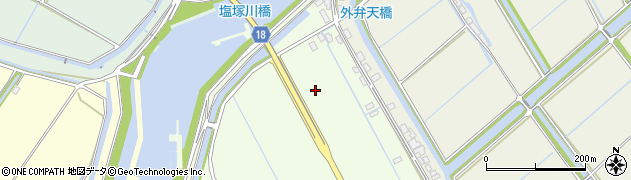 塩塚川橋周辺の地図
