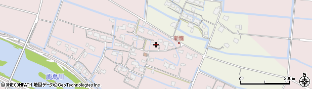 佐賀県鹿島市新籠2317周辺の地図