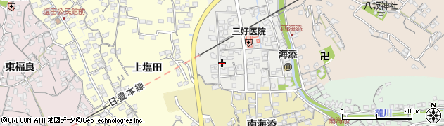 大分県臼杵市西海添34周辺の地図