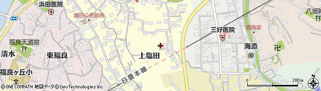 大分県臼杵市上塩田351周辺の地図