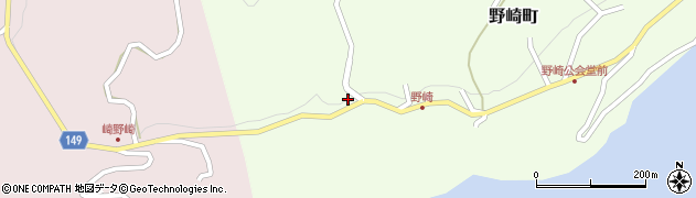 長崎県佐世保市野崎町2835周辺の地図