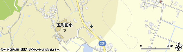 佐賀県嬉野市塩田町大字五町田甲2750周辺の地図