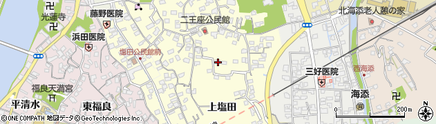 大分県臼杵市上塩田271周辺の地図