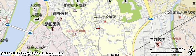 大分県臼杵市二王座291周辺の地図