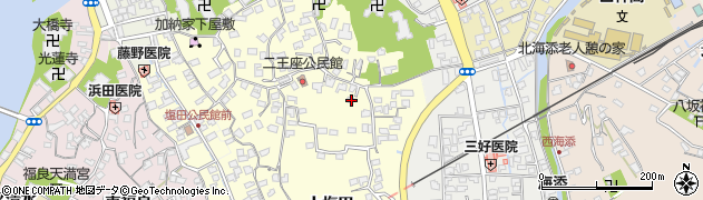 大分県臼杵市二王座226周辺の地図