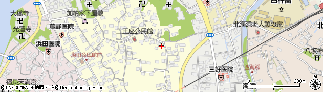 大分県臼杵市上塩田227周辺の地図