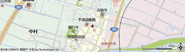 佐賀県鹿島市本町121周辺の地図