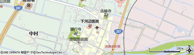 佐賀県鹿島市本町122周辺の地図