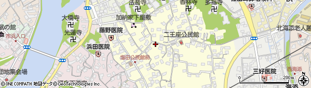 大分県臼杵市上塩田282周辺の地図