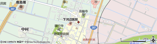 佐賀県鹿島市本町125周辺の地図