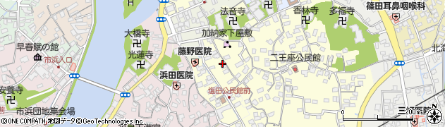 大分県臼杵市二王座49周辺の地図
