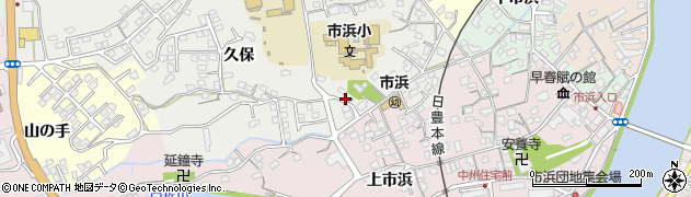 大分県臼杵市久保19周辺の地図