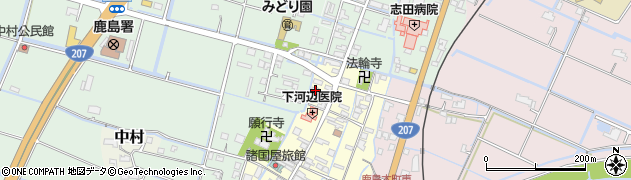 佐賀県鹿島市本町141周辺の地図