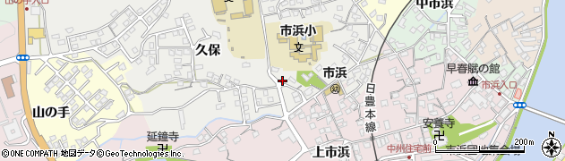 大分県臼杵市久保505周辺の地図