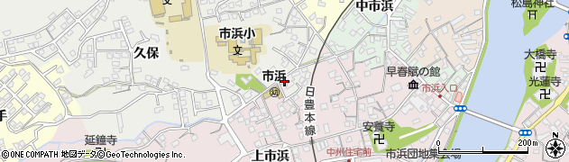 大分県臼杵市久保374周辺の地図
