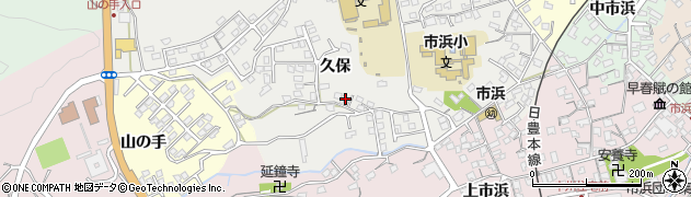 大分県臼杵市久保521周辺の地図