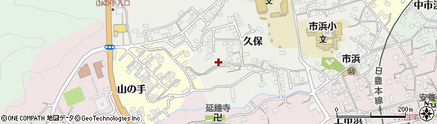 大分県臼杵市久保67周辺の地図