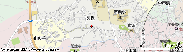 大分県臼杵市久保522周辺の地図