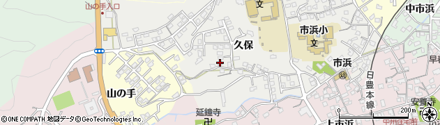 大分県臼杵市久保56周辺の地図