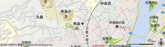 大分県臼杵市久保378周辺の地図