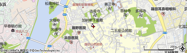大分県臼杵市二王座131周辺の地図