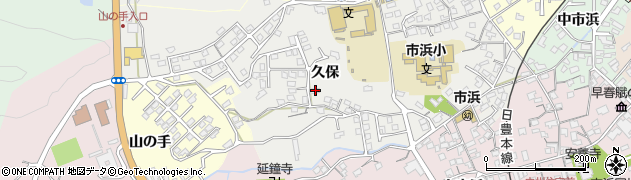 大分県臼杵市久保60周辺の地図