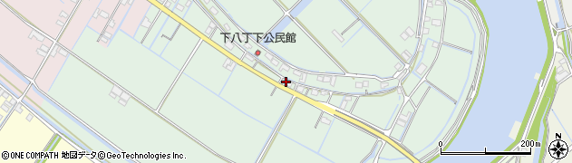 福岡県柳川市有明町1670周辺の地図